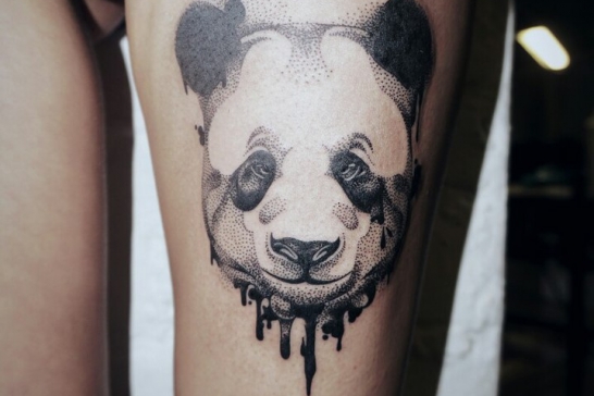 Татуировка панда