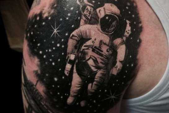 Татуировка космос