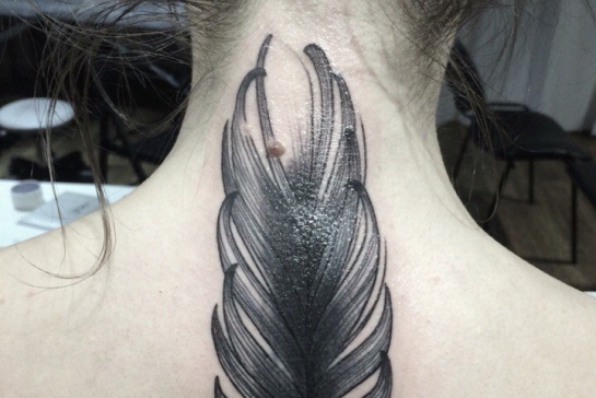 Татуировка перья