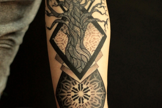 Татуировка древо жизни