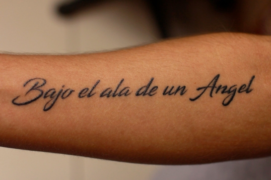 Татуировки надписи