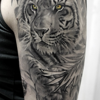 Татуировка тигр