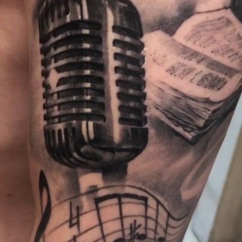 Татуировка в стиле тату реализм 