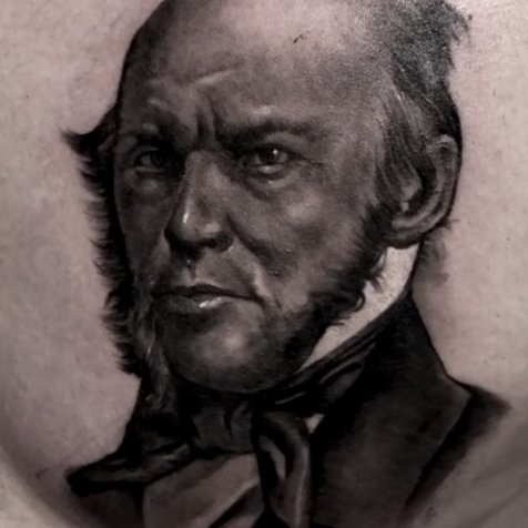 Татуировка в стиле тату реализм 