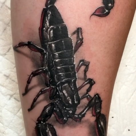 Татуировка в стиле тату реализм 