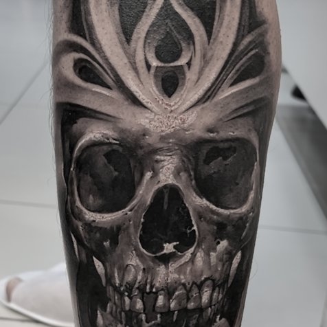 Татуировка в стиле тату реализм 