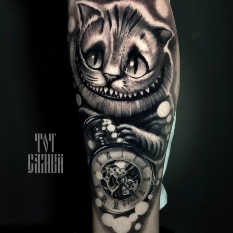 Татуировка в стиле тату реализм 