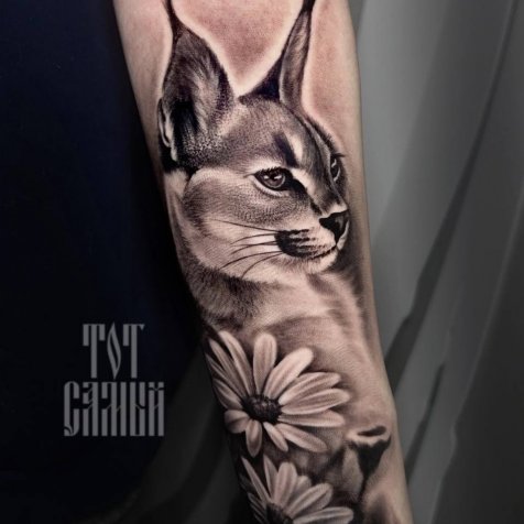 Татуировка в стиле тату реализм 